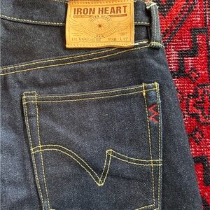 Iron Heart 555 S-UHR Men’s Jeans RAW denim